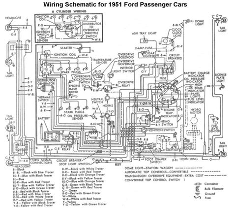 1951 ford wiring 